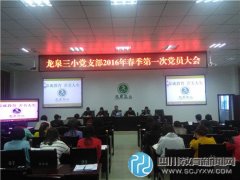 龍泉三小黨支部工作宣傳動(dòng)員會(huì)從四方面